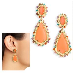 Kendra Scott • Coral Drop Earrings